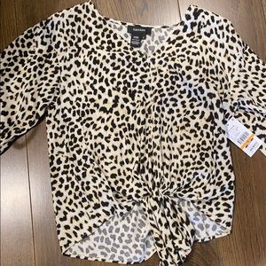leopard top